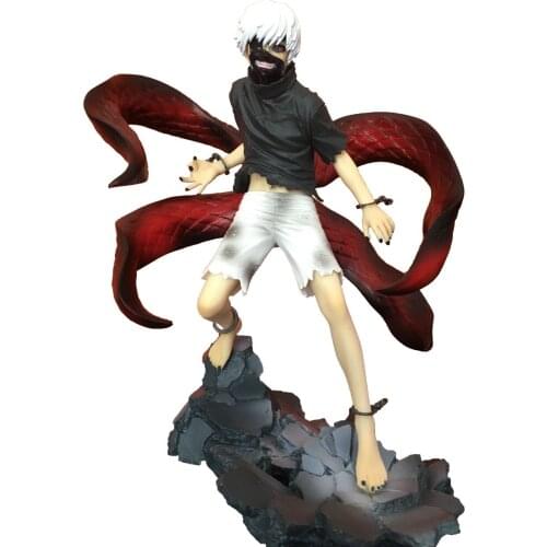 Tokyo Ghoul Ken Kaneki PVC 23CM Anime Action Figures Model Toys Doll Toy