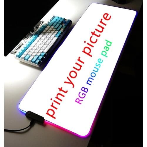 Computer Mouse Pad RGB Gaming Mousepad Stitch LED Backlit Large Mousepad Gamer XXL Mause Carpet PC Desk Mat keyboard Pad 900x400