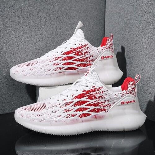 2021 Men Running Shoes Comfortable Breathable mesh damping LightWeight Sneakers Male Outdoor Jogging Training Sports Shoes