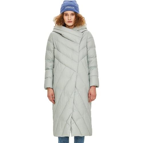 Outwear Long Women White Duck Down Warm Jacket Hood Cotton Parkas Fluff Ultralight Puffer Quality Coat Quilted ClothesAA1906313