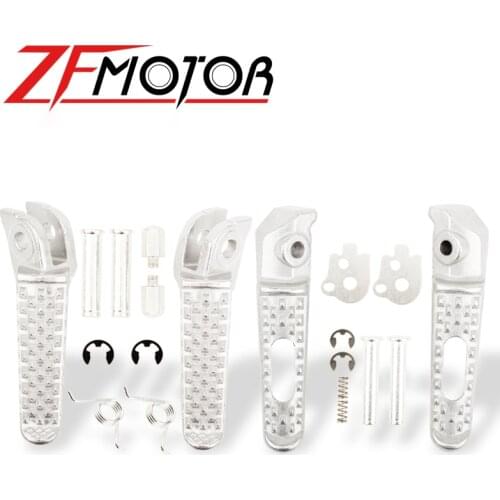 Motorcycle Front Rear Footrests Foot pegs For HONDA CBR600 F4 F4I F5 CBR900 CBR1000 VTR1000 CBR 600RR CBR1000RR