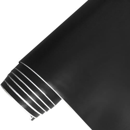 Pratical Leather Grain Vinyl Film Body Car Sticker Matte Black 30*152cm Color Change Anti-Scratch Motorcycle Leather Grain Film