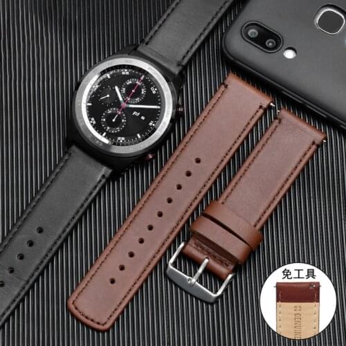 BEAFIRY Fashion Genuine Leather Watch Band 18mm 20mm 22mm Quick Release Watch Straps Watchbands Belt Brown black for Men Women