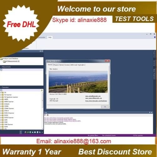 Nemo oudoor 8.6.x & analyze 8.4 full license , Support 5G ,7CA,6CA,5CA,4CA,3CA... Testing