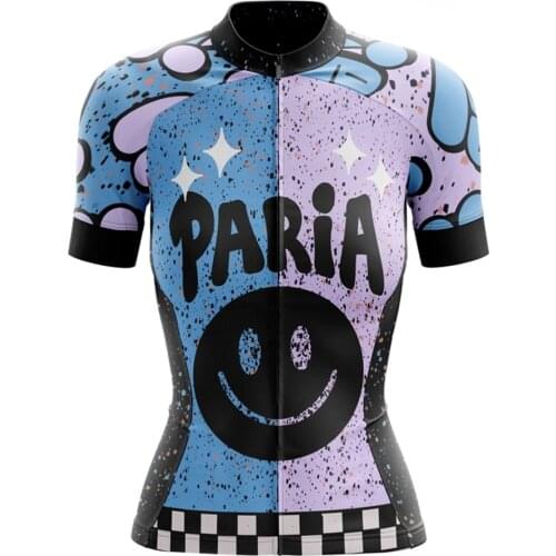 PARIA Bike Shirts Cycling Jersey Women Aero Bicycle Wear Uniform Quick Dry MTB Racing Bike ClothesTops Jersey Camisa Ciclismo