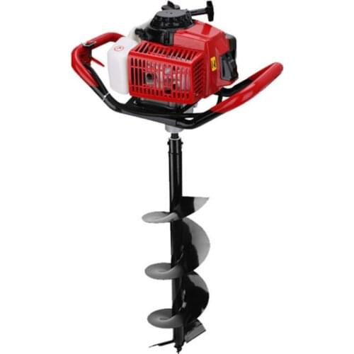 High Power Ground Drilling and Drilling Machine Tree planting digger Gasoline rig Two / four-stroke drilling pile driver