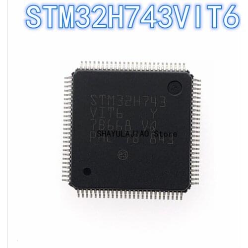1PCS-10PCS STM32H743VIT6 LQFP-100 32H743VIT6 LQFP100 Microcontroller chip