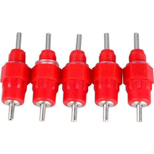 Automatic Chicken Screw In Poultry Water Nipple Drinker Feeder Garden