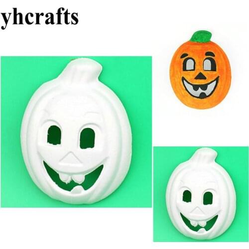 10PCS/LOT.Blank pumpkin mask,Handpainted your own,Halloween toys,Drawing toys.Kindergarten crafts.DIY crafts.Wholesale.22cm