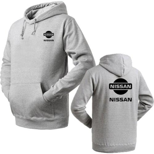 2021 Brand Clothing Nissan logo Fashion pullover Hoodie New Casual Men Hoodies Sweatshirts Printed Pullover Hoodie Cotton