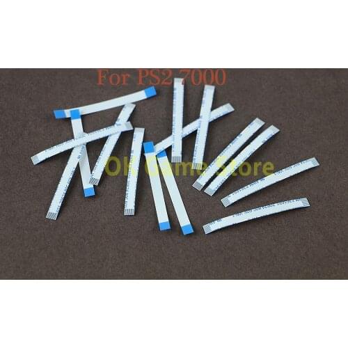 5pcs/lot On Off Cable Replacement Power Reset Switch Ribbon flex Cable for PS2 70000 7000X 7W Controller Repair Part
