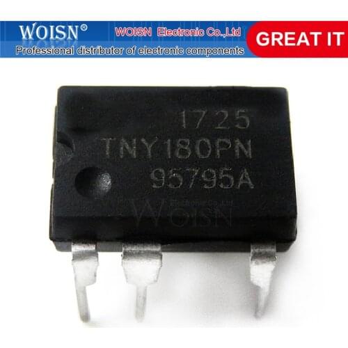 5pcs/lot TNY180PN TNY180 DIP-7 In Stock