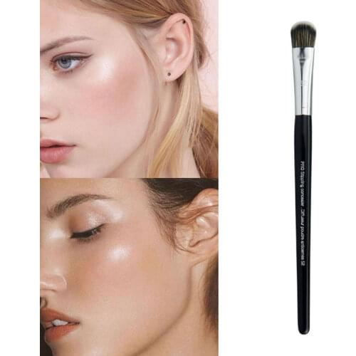 52#Broom Foundation Concealer Brush Face Shadow Eyeshadow Concealer Brush Stippling Concealer Brushes Makeup Tools