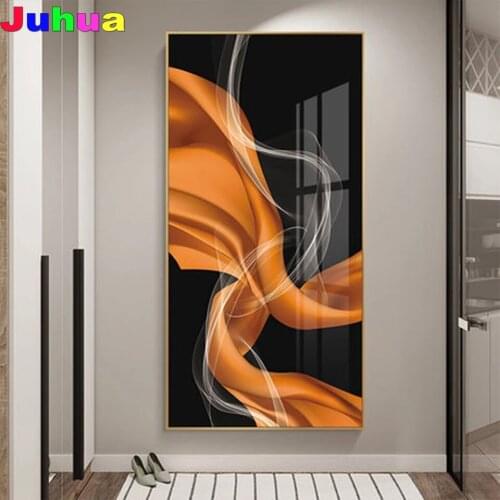 Abstract ribbon full drill 5d Diy Diamond Painting mosaic Cross Stitch Diamond Embroidery nordic modern picture home decor