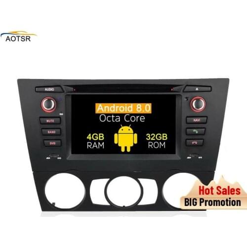 Android 8.0 Car CD/DVD multimedia Player For BMW 1 Series E81 E82 E87 E88 116i 118i 2004 - 2012 Car Radio stereo GPS Navigation