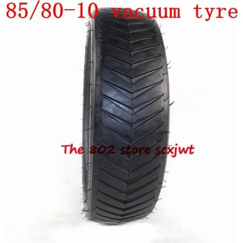 Free Shipping 85/80-10 Inch Vacuum Explosion Proof Tyre Tubeless Tire for Electric Scooter Self Balanced Scooter