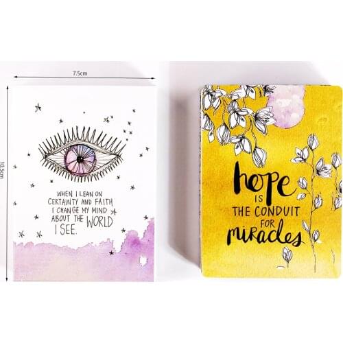 The Universe Has Your Back Transform Fear To Faith 52-Card Deck Oracle Divination Card Game