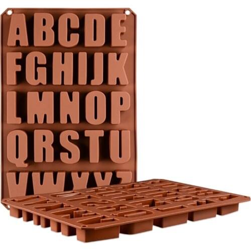 Numbers Symbols Shape Silicone Cake Chocolate Mold Jelly Ice Candy Baking Mould H689