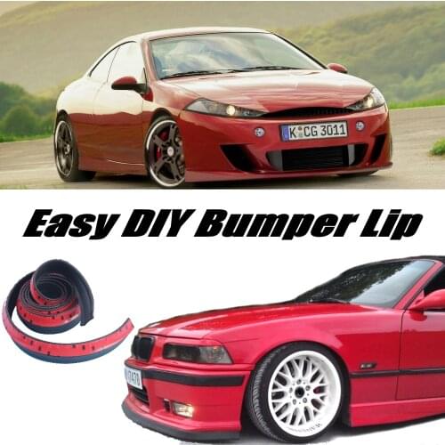 Bumper Lip Deflector Lips For Ford Cougar 2015 Front Spoiler Skirt For Car View Tuning / Body Kit / Strip