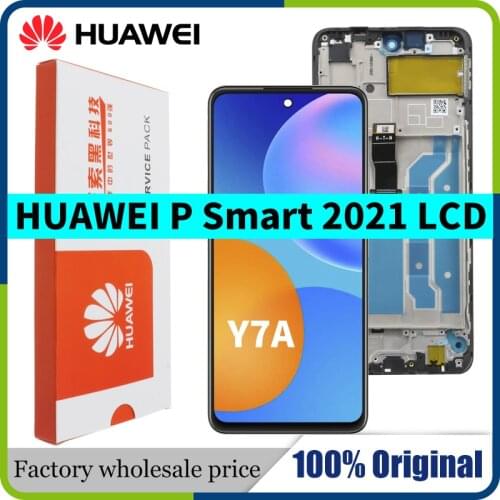 6.67" NEW Original Display For Huawei Honor 10X lite X10 lite DNN-LX9 Y7A LCD Touch Screen Digitizer HUAWEI P Smart 2021 Display