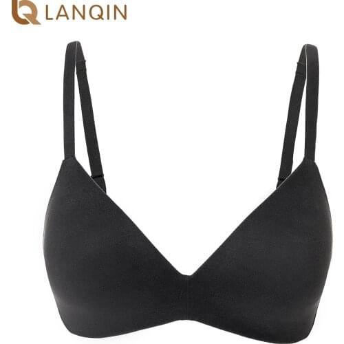 Comfort Womens Seamless Bra Smooth Plus Size Bras Soft Cup Wirefree Lightly Lined T shirt Brassiere