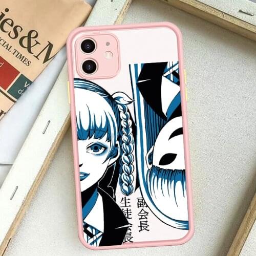 Japanese Comics Kakegurui Skin Feel Matte Phone Case for iPhone 11 12 Mini Pro X XS XR Max 6 6S 7 8 Plus SE 2020 Back Cover