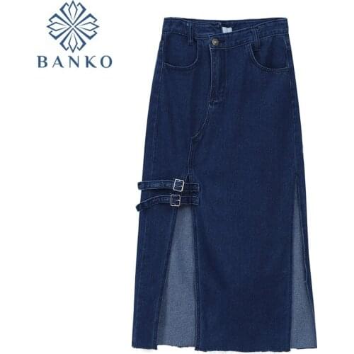 Mina Happiness Slit Pencil Skirts