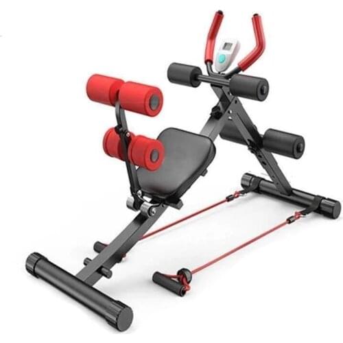 Multifunctional Abdominal Board Foldable Sit Up Assistant Home Fitness Equipment Female Abdomen Muscle Waist Machine Gym