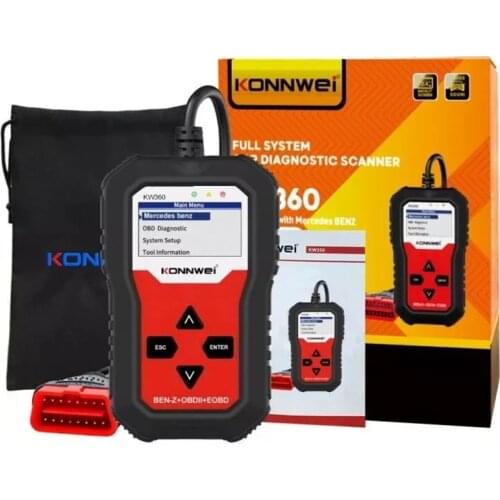 OBD2 Scanner OBDII Automotive Scanner for Mercedes Benz MB Sprinter Full System Car Diagnostic Tool Oil Airbag Reset Code Reader