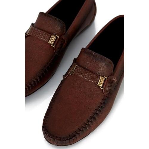 Daily Orthopedic Men Shoes, Brown, Perspiration and Odor Does Not, Special Sewing, Sturdy Material, rubber Sole, Banded, Aesthetic