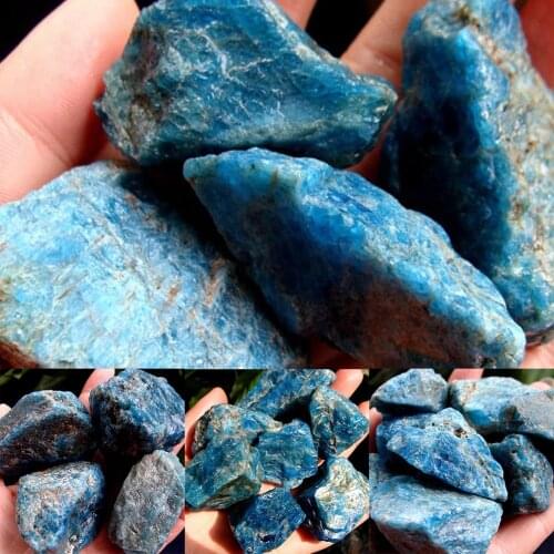 1pc Natural Apatite Amazonite Crystal Rough Stone Mineral Specimen Gemstone