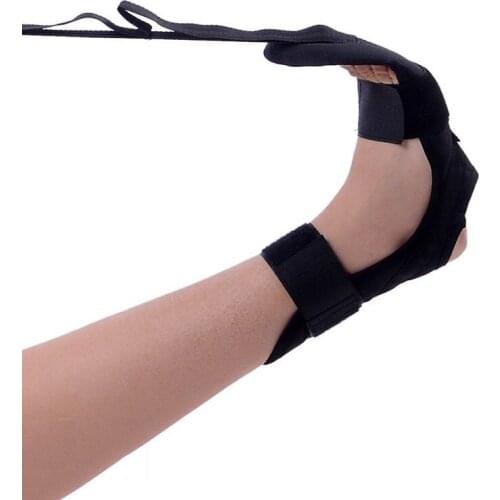 Yoga Ligament Stretching Belt Foot Drop Stroke Hemiplegia Rehabilitation Strap Leg Training Foot Ankle Joint Correction Braces