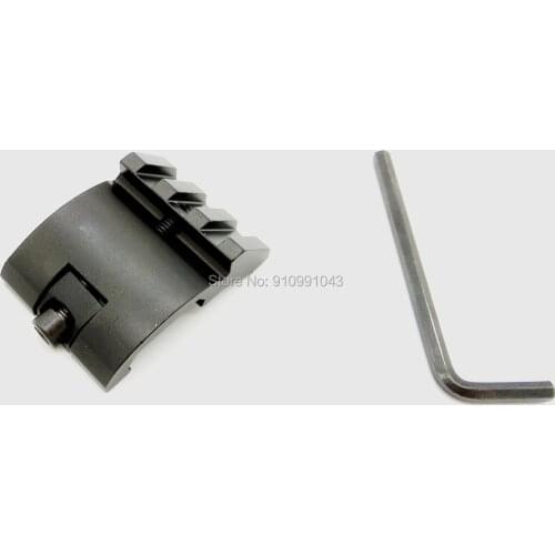 Ultra Low Profile Offset Picatinny Mount picatinny rail 45 degree mount Side Black For Red Dot, Mangifiers, Flashlights AR