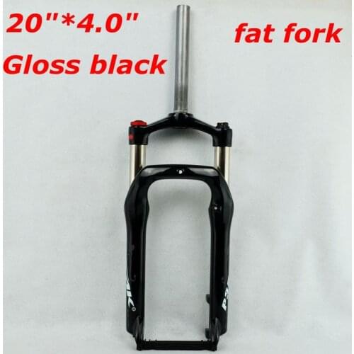 20" Snow bike Fork Fat bicycle Forks oil Locking Suspension Forks For 4.0"Tire 135mm 2400g