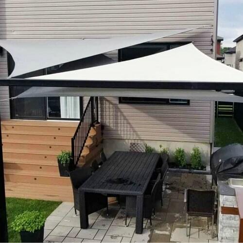 Waterproof Sun Shelter Tent Tarp Anti UV Beach Shade Outdoor Sunshade Awning Canopy for Garden Pool Camping Hammock Rain Fly