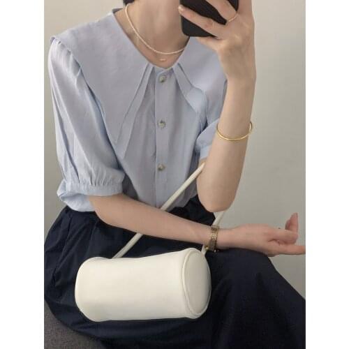 Синие блузки WWENN China At AliExpress