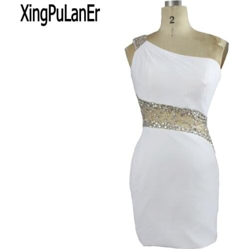 XingPuLanEr Womens One Shoulder Dresses