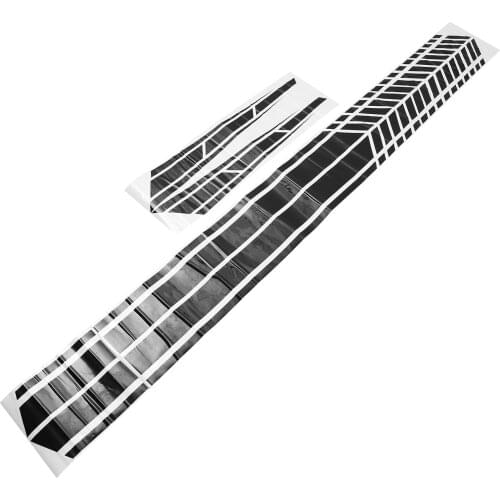 1 Set Striped Design Car Hood Decorative Sticker Vehicle Stickers Car Decals