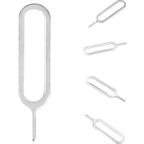 10pcs Sim Card Tray Removal Eject Pin Tool Steel Needle for hua-wei for Phone i-Pad Sam-sung