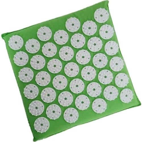 20*20CM) Acupuncture Massage Cushion ABS Spike Acupressure Pad body stress relief easy carry Massage Mat