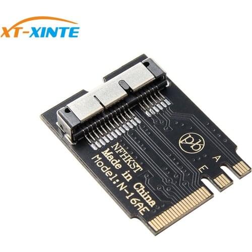 XT-XINTE Drive-free Wireless Card to A E Key Adapter Card for BCM943602CS BCM94360CS BCM94331CSAX BCM943224PCIEBT2 BCM94360CD