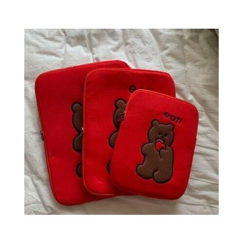 Tablet case Cute cartoon Cartoon laptop case 11/13 /15 inch ipad liner bag iPad Table Laptop Storage bag School stude ins cute