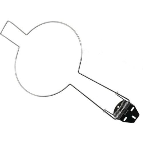 D7YA Cowboy Hat Rack for Trunk Equestrian Hard Spring Load Cover Spring-loaded Hat Holder Durable Stainless Steel