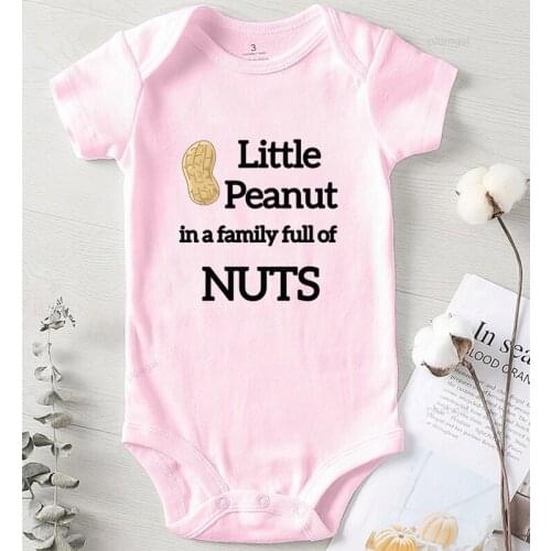 Toddler Rompers Baby Boy Clothing Newborn Girls Winter Clothes Cotton Kids Outfits Printing Peanut Jumpsuits for Newborns