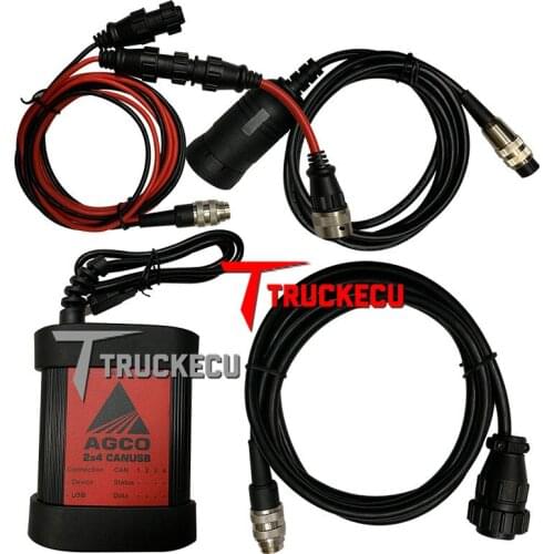 For AGCO Electronic diagnostic Tool EDT FenDias CANUSB Interface AGCO Diagnostic tool+T420 laptop agco FENDT dst edt