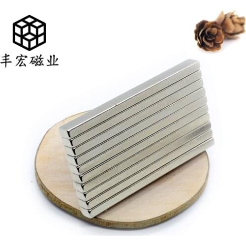 F50 * 5*3 Super Sucker strong magnet strip strong magnet 50*5*3 high performance NdFeB magnetic strip