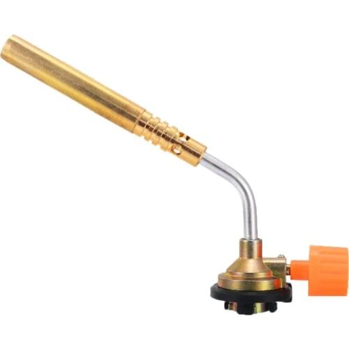 Gas Torch Butane Burner Outdoor Camping BBQ Gas Torch Flame Gun Welding Gas Torch for Welding Equipment