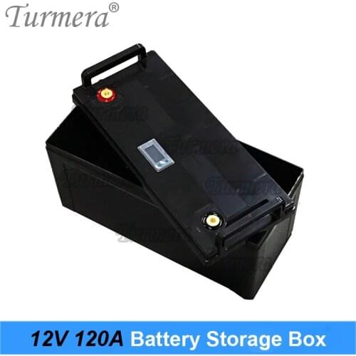 12V Battery Storage Box Indicator for 3.2V 120Ah Lifepo4 Batteries Assemble to Solar Panel or Uninterrupted Power Supply Turmera
