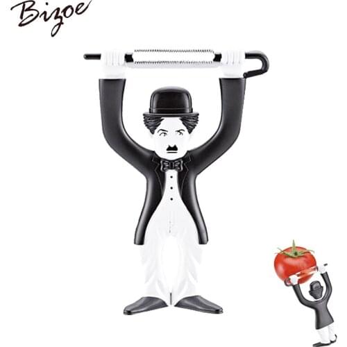 Creative Stainless Steel Fruit Vegetable Peeler Kitchen Potato Tomato Peeling Knife Slicer Vegetable Tools