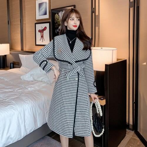 LLZACOOSH Women's Long Trench Coats